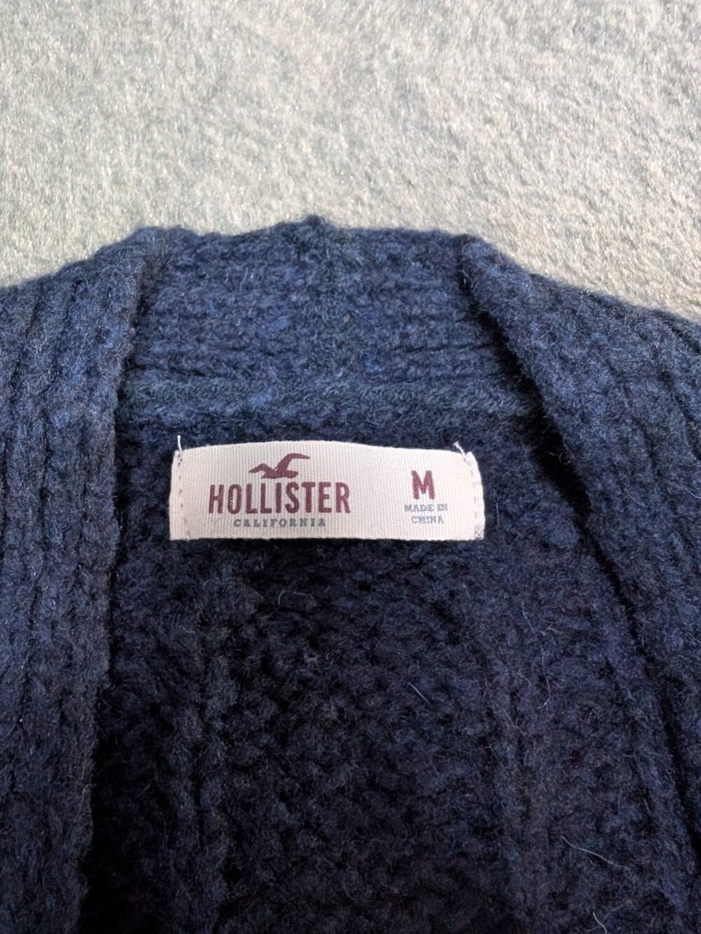 Navy Blue Cardigan